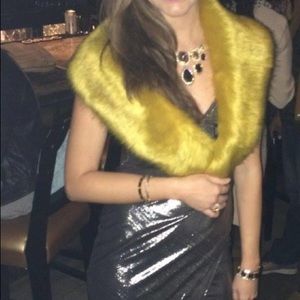 Faux fur scarf/wrap